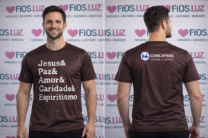 Camisa Dry Concafras frases inspiradoras